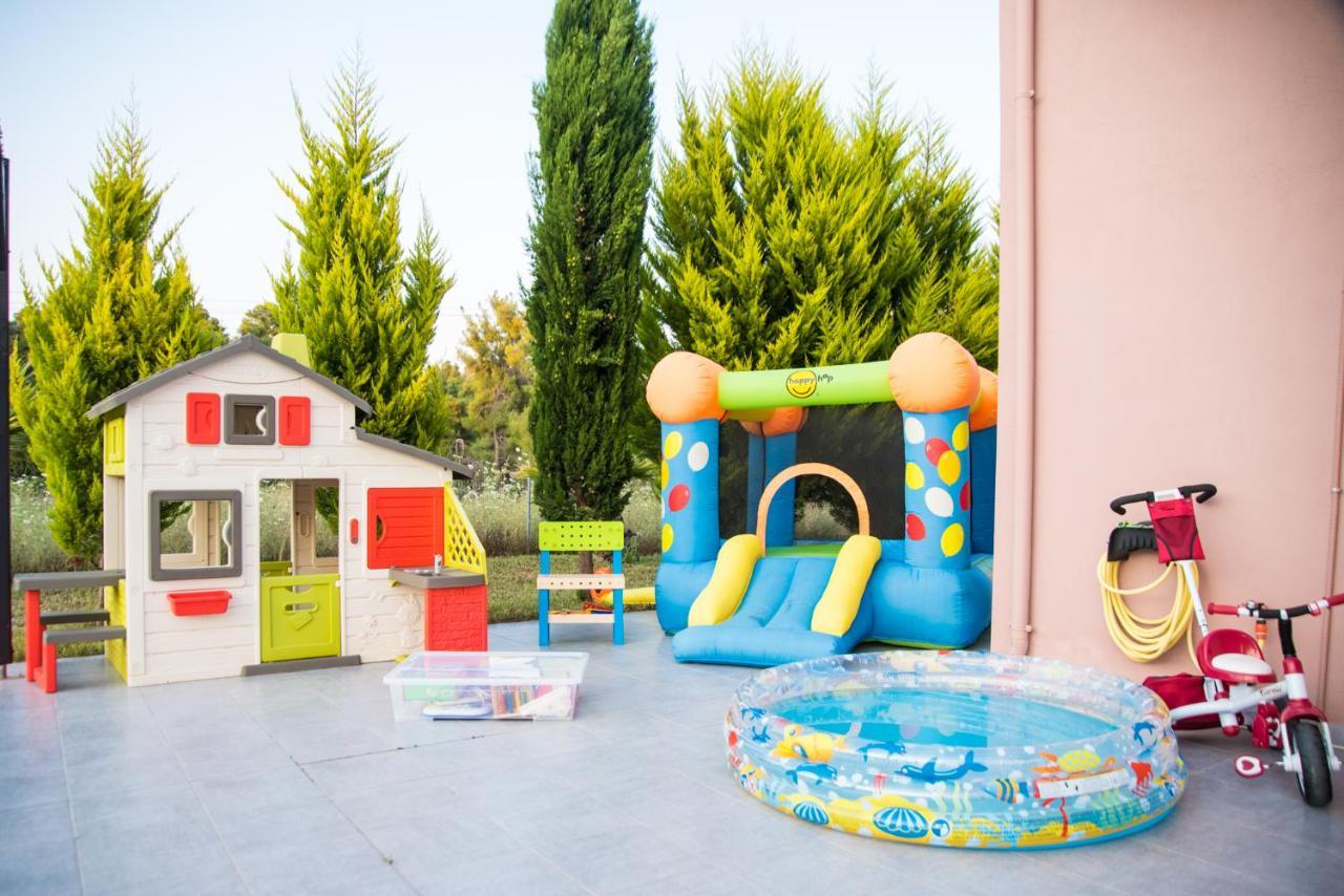 Sani Villa Perfect For Family Vacations Εξωτερικό φωτογραφία